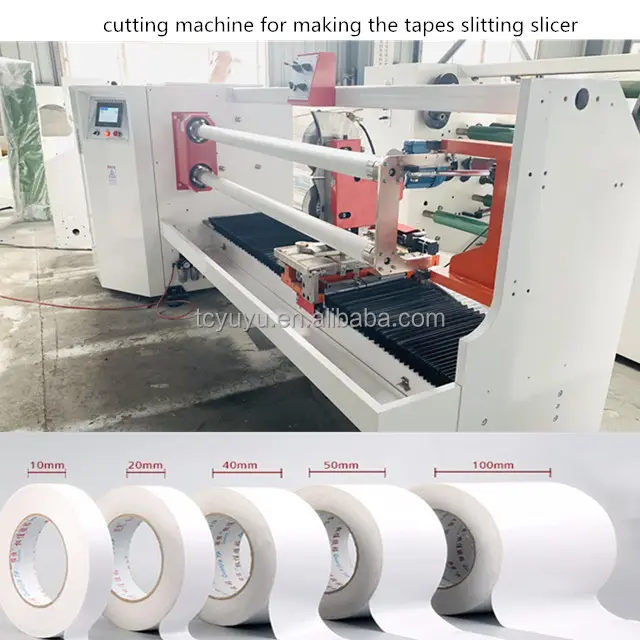 Automatic Roll Cutting Machine for Carpet Duct Adhesive Tape