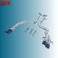 Système d'échappement Catback en acier inoxydable 304 pour Lexus GSF RCF IS500 5.0L 2015-