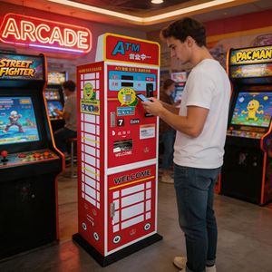 Máquina <span class=keywords><strong>de</strong></span> <span class=keywords><strong>Cambio</strong></span> <span class=keywords><strong>de</strong></span> Monedas Extranjeras y Euros para Arcade - Product Image 4