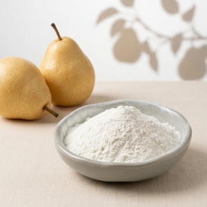 Poudre de Poire des Neiges Naturelle et Juteuse, Matière Première Séchée par Pulvérisation, Douce et Fine, Instantanée - Product Image 1