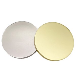 ANZ Customizable Factory DIY Model 4269 Modern Portable Folding Makeup Mirror Gold Plated Engraving Promotion Mirror Wholesale