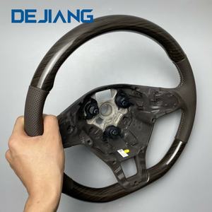 Volant de sport en bois de pêche de haute qualité pour VW Volkswagen <span class=keywords><strong>Golf</strong></span> 6 <span class=keywords><strong>7</strong></span> MK7 GTI <span class=keywords><strong>GTD</strong></span> GTE Polo Passat CC Accessoires de voiture - Product Image 3
