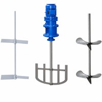 Agitateur mécanique pour processus de boues activées, agitateur de réservoir 15 kW