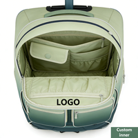 Sac de voyage à roulettes de couleur unie, grande capacité, personnalisable, sac de sport à roulettes ODM 30L, sac en polyester pour voyage OEM