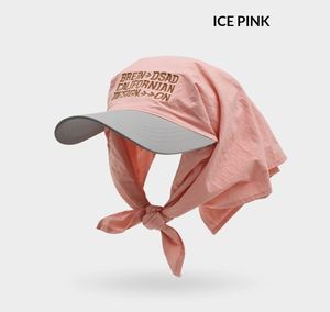 Children's Unisex Sunscreen <b>Hat</b> <b>Summer</b> Nylon Breathable Street Style Cap with Color-Blocking Design 50-52cm - Product Image 3