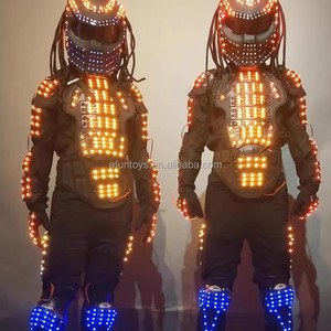 Usine OEM RGB Veste <span class=keywords><strong>Danseur</strong></span> Portant Cosplay Vêtements Costume Laser Gants pour Discothèque Partie Homme Danse LED <span class=keywords><strong>Robot</strong></span> Costumes De Scène - Product Image 3