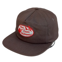 Custom Ongestructureerde Katoenen Snapback Hoed Custom Flat Dad Hat Custom Borduurwerk Logo Hoed