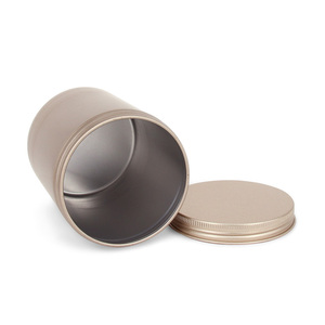 500G Vòng Rỗng Nhôm Lưu Trữ Jar Kim Loại Lớn Kẹo Tin Số Lượng Lớn Kín <span class=keywords><strong>Container</strong></span> Với Nắp Cho Thực Phẩm Lưu Trữ, Mỹ Phẩm - Product Image 4