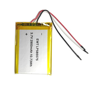 Lipo-batterijen Lipo High Energy Battery LP585575 3.7V 2900mAh Batterij Snel opladen Batterijen voor digitale producten - Product Image 2
