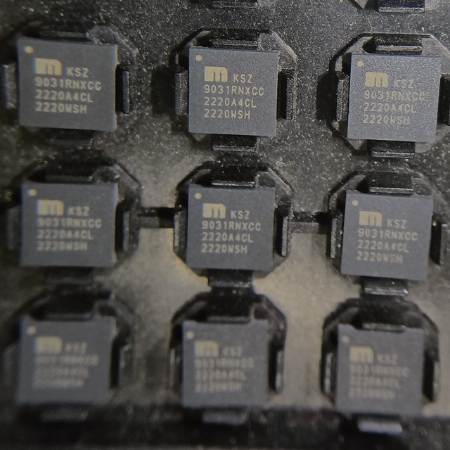 New Original Ethernet ICs KSZ9031RNXCC-TR 48QFN in Stock