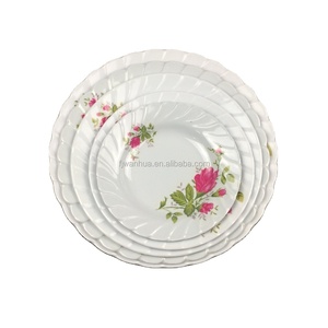 <span class=keywords><strong>Assiette</strong></span> <span class=keywords><strong>plate</strong></span> décorative en <span class=keywords><strong>mélamine</strong></span> personnalisée en forme de fleur, <span class=keywords><strong>assiette</strong></span> de service - Product Image 6