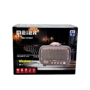 Retro Portable Wireless Speaker with AM FM <strong>Radio</strong> USB TF Card Slot Rechargeable Battery <strong>Vintage</strong> <strong>Design</strong> for Home Travel Outdoor - Product Image 5