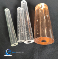 Ning E-Plastics Acrylique Bubble Tube PMMA Bubble Pipe Bubble Tube