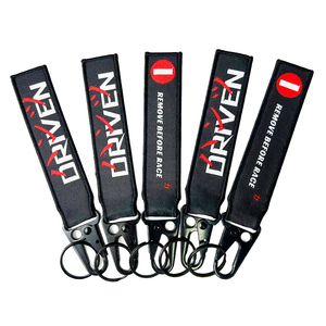 New Arrival Hot Sale Customizable Logo Personalized Durable Nylon Short Outdoor Bag Lanyard Key Chain for Bar Use