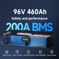 Batterie LiFePO4 de remplacement pour batteries au plomb 96V, 100Ah, 200Ah, 300Ah, légère, pour voiture de tourisme et voiturette de golf