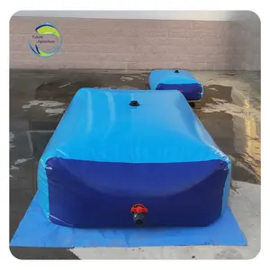 1000L 264Gallon Souple Holding Flexible Foldable Collapsible Cistern Bladder Farm Food Drinking Water Storage Tank Bag