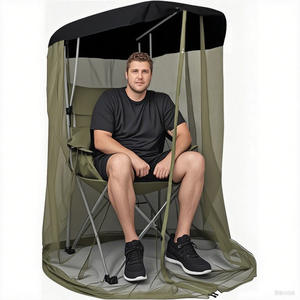 Tendance extérieur balançoire auvents Installation facile <span class=keywords><strong>moustiquaire</strong></span> anti-lumière pour cour jardin pêche voyage chaise berçante - Product Image 2