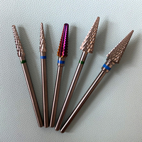 Nouvelle fraise à ongles en carbure de silicium, surface lisse, pour le nettoyage des cuticules sous les ongles, populaire en Allemagne, pour salon de manucure
