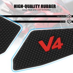 NiceCNC 4x couvercle de protection de réservoir de carburant pour <span class=keywords><strong>Ducati</strong></span> Panigale <span class=keywords><strong>V4</strong></span> /<span class=keywords><strong>S</strong></span> /SP2 <span class=keywords><strong>2022</strong></span> - Product Image 5