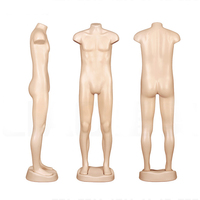 Mannequins en plastique pas chers en gros, mannequins sans tête, mannequins musclés pleine taille, mannequins de présentation masculins en PE pour magasin