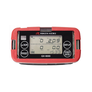 Detector de Gas Portátil Riken Keiki GX-8000 |   Monitores de LEL, CO, H2S, O2, con Bomba Integrada, Pantalla LCD Grande, Registro de Datos, Alta Calidad - Product Image 1
