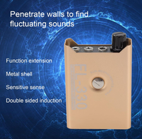 Détecteur de fuites audio haute sensibilité à double sonde, capteur géophone, outil de localisation de canalisations d'eau souterraines