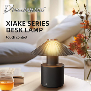 XIAKE LED デスクランプ タッチ調光可能 RA90 高演色性 2000mAh 充電式 IP54 防水 3 つの明るいモード アイケア テーブルランプ - Product Image 2
