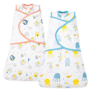 Gigoteuse pour bébé en coton pur, couverture enveloppante pour nouveau-né, gigoteuse pour bébé nouveau-né - Product Image 4