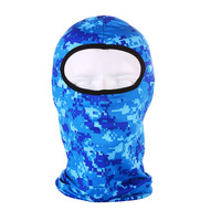 Masker Wajah penuh motif kustom murah rendah masker spandeks satu lubang helm masker Ski olahraga tahan angin masker wajah Balaclava sepeda motor