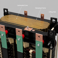 Transformateur de chauffage pour four électrique, monophasé, sec, à enroulement en cuivre, abaisseur de tension, pour four industriel
