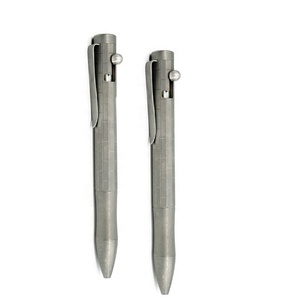 Stylo d'écriture à boulon en titane personnalisé <span class=keywords><strong>EDC</strong></span> avec boîte noire - Product Image 2