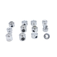 Capuchons de clavier en métal personnalisés Capuchons de clavier vierges en aluminium mécanique usiné CNC Capuchon de clé en aluminium à profil bas rouge 6061 7075