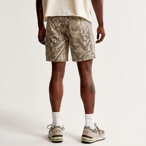 Nouveau design 2024 Short cargo camouflage imprimé 100% Coton Multi-poches Coupe droite - Product Image 2