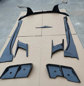 Комплект обвеса Hunter Auto из карбона для BMW i8: передний и задний сплиттеры, боковые пороги, задний спойлер (лучшее качество) - Product Image 6