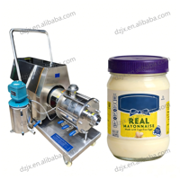 DZJX Machine de fabrication de mayonnaise, de poudre et de liquides, mélangeur à cisaillement élevé, homogénéisateur en ligne, pompe d'émulsification pour liquides et scellants