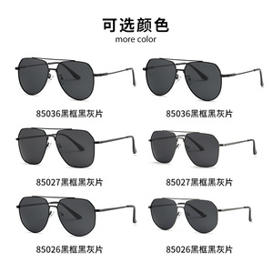 SPOEN Pilot Sunglasses Polarized UV400 Full Rim Rectangle Men Driving <b>Eyewear</b> - Product Image 4
