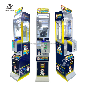 Nhà Sản Xuất Tùy Chỉnh Logo Mini Claw Máy Với Hóa Đơn Chấp Nhận Bắt Đồ Chơi Giải Thưởng Quà Tặng <span class=keywords><strong>Arcade</strong></span> Kim Loại Đồng Xu Hoạt Động Mini Búp Bê Máy - Product Image 4