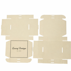 Boîte d'expédition pour crème pour le visage, boîte d'expédition personnalisée imprimée, boîte d'expédition en carton ondulé E, boîte d'expédition découpée, emballage cosmétique personnalisé imprimé - Product Image 6