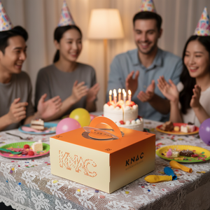 Cajas y Tablas para Pasteles Personalizadas de Primera Calidad, Caja de Entrega Segura para Pasteles con Asa - Product Image 2