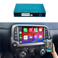Boîtier sans fil Apple MMI Carplay Android Auto pour Chevrolet Camaro 2013-2015, interface multimédia, prise en charge du lien miroir, compatible avec l'écran tactile OEM