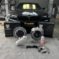 Kit d'étriers de frein en aluminium TEDEEP personnalisé à 6 pistons avec disques de frein pour Mitsubishi Evo X Isuzu D-max Golf Ford Audi A4 A6 S3 S5