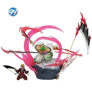 Diorama de Anime One Piece Wano Zoro vs. Killer - Estatua Premium de Resina de Escena de Batalla para Colección, Artesaní<span class=keywords><strong>a</strong></span> de Plástico - Product Image 1