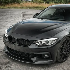 สำหรับรถยนต์ BMW ซีรีส์ 4 รุ่น F32 F33 F36 ปี 2014-2020 M Sport ชุดแต่งสปอยเลอร์กันชนหน้าแบบดิฟฟิวเซอร์ ชุดแต่งภายนอก - Product Image 4