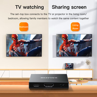 SAMZHE Répartiteur 4K/60Hz 1*2 HDR, Répartiteur Vidéo HD 1 Entrée 2 Sorties, Partage d'Écran Double pour Ordinateur Portable et Projecteur