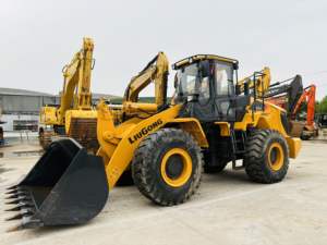 Chargeuse sur pneus LiuGong 856H d'occasion, chargeuse lourde pour travaux portuaires, miniers et de construction, état prêt à l'emploi, en stock - Product Image 2