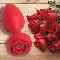 Vibromasseurs anaux Rose Toy, Dildos, Plugs anaux, Jouets sexuels pour hommes et femmes, Vibromasseurs anaux télécommandés pour le point G et la prostate