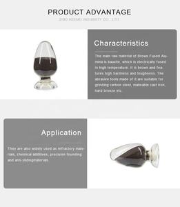 F100-F240 BFA Strahlmittel Korund braun geschmolzenes Aluminium oxid Aluminium oxid Hersteller - Product Image 5