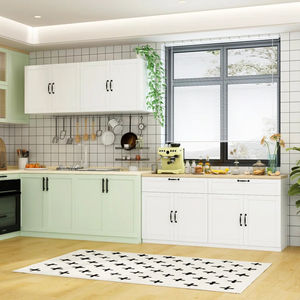 Mini cocina moderna para apartamento, proyecto de hotel, unidades de armario de cocina de espacio pequeño con <span class=keywords><strong>accesorios</strong></span> de bisagra - Product Image 2