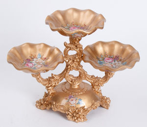 Bol à Dessert rond à salade, service de vaisselle de noël bol à Dessert plat à salade, plateau de fruits - Product Image 1