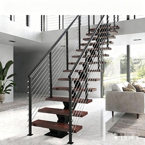 <span class=keywords><strong>Escalier</strong></span> mono-à-corbeaux d'origine usine, <span class=keywords><strong>Escalier</strong></span> de loft, <span class=keywords><strong>Escalier</strong></span> flottant intérieur, <span class=keywords><strong>Escalier</strong></span> droit en acier bien conçu - Product Image 3